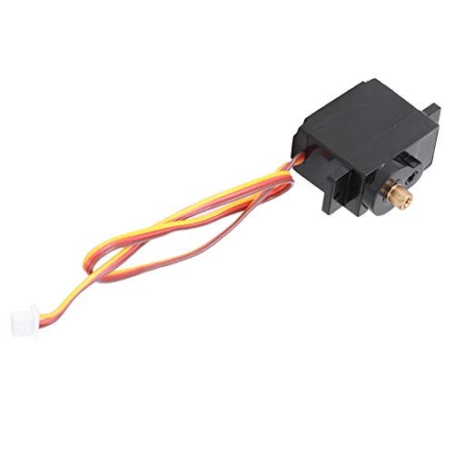 Durable Black Metal Servo for WLtoys XK X450, Easy Installation, Suitable for RC Drones and Fixed Wing Aircraft