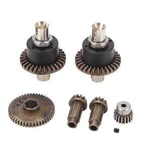 GLOGLOW RC Car Motor Gear Kit Differential Drive Assembly for SCY 16101 16102 16103 16201pro 1/16 Scale Models