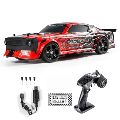 WPLDEWAN Cheap RC Drift Truck 1/14 Scale 4WD High Speed 40 KM H Remote Control Car with Gyroscope Proportional Control
