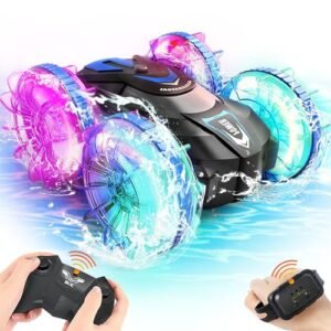 RC Boca Hobbies Deerfield Beach FL Amphibious Remote Control Car Boat with LED Lights 2.4GHz Waterproof 4WD Stunt Vehicle