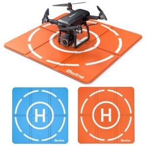 Bwine RC Body Design Software Compatible Drone Landing Pad 16.85 Inch Double-sided Waterproof Universal Portable Foldable for F7 GB2 F7 MINI DJI Mini 2 SE RC Quadcopters