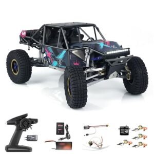 Capo 1/8 RC Crawler Car Model U4 Queen City RC CD1582X 2 Speed Transmission Light Sound MT12 Radio Controller RTR Crawler