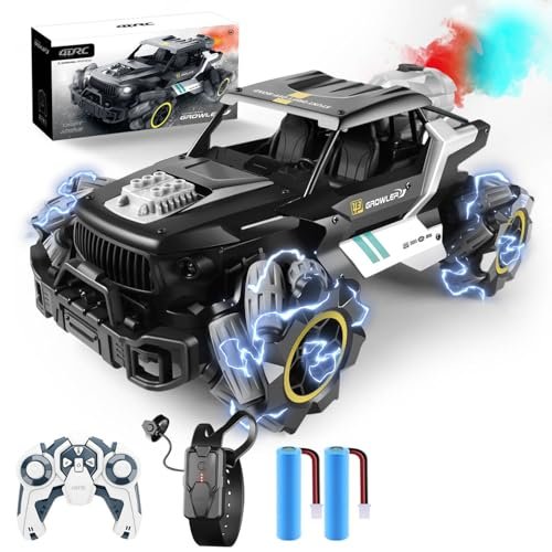 Sharper Image RC All Terrain Monster Rockslide Truck 4DRC Y3 2.4Ghz 4WD LED Headlight Rock Crawler 20KMH