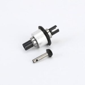 RCAWD Silver Front Differential Set 40T with Input Gear 14T for 1/10 Losi Baja Rey Hammer Rey Upgrade Baja RC Parts