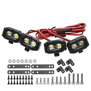 MST RC Drift Car LED Light Bar High Brightness Headlight for 1/10 Scale Crawler TRX4 TRX6 SCX10 Capra Wraith RR10 Gen8