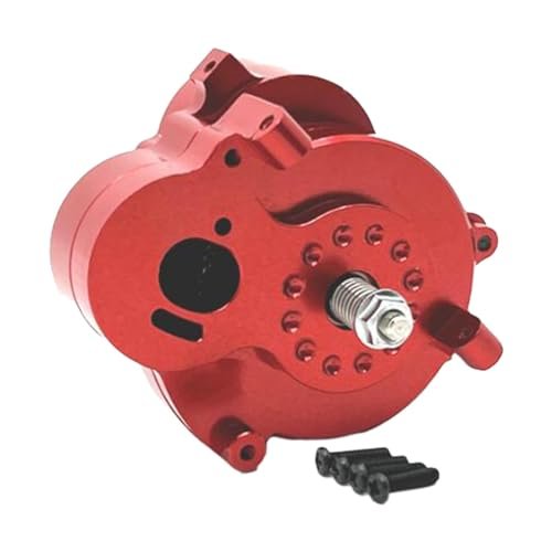 Kowaku 1/12 RC Semi Trucks Gearbox Transmission Upgrade Parts Easy to Install for MN128 MN86S DIY Accessories Red