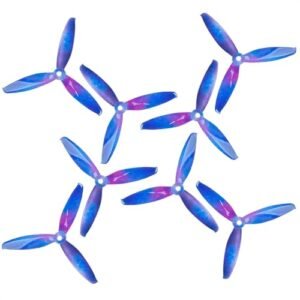 GEMFAN 5043 WinDancer Propeller 5 Inch 3 Blade Props for U45 Raven RC Quadcopter Drone Starry 8 pcs 4 CW 4 CCW