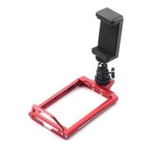 Flysky Noble NB4 Aluminum Transmitter Protector Frame with Phone Holder Mount for Radio Shack RC Mustang Enthusiasts