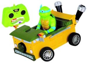 Nick Kart Racers 2.4GHz RC TMNT Party Wagon RC Traction Engine from Nickelodeon Kart Racers 3 Slime Speedway with Full Function Fun and Grippy Tires