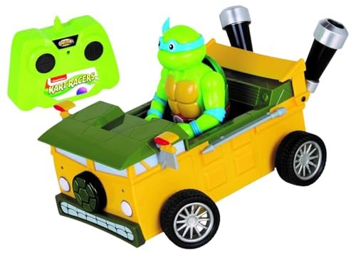 Nick Kart Racers 2.4GHz RC TMNT Party Wagon RC Traction Engine from Nickelodeon Kart Racers 3 Slime Speedway with Full Function Fun and Grippy Tires