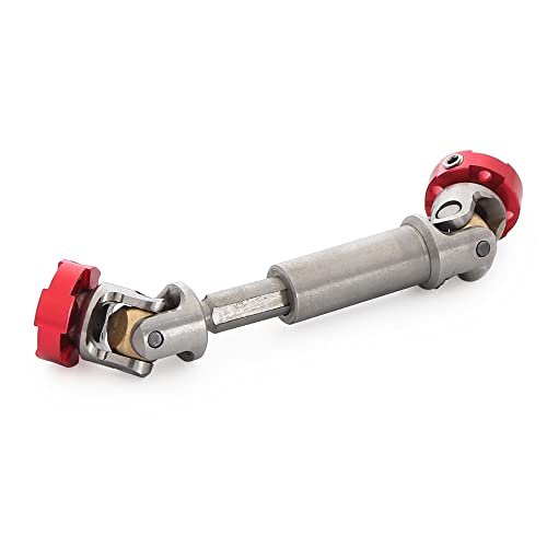 RC 797F Mining Dump Truck Universal Drive Shaft Stainless Steel CNC Machined for 1/10 1/14 Scale Models
