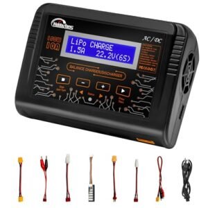 Hobby Fans 150W 1S 6S RC Lipo Battery Charger Fast Charge Discharge Smart Charger for LiPo Li ion Life NiMH NiCd Batteries Available at RC Hobby Store Brisbane