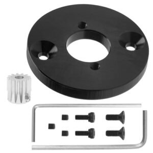 Vgoohobby Aluminum Motor Mount Plate for 3D RC Car Parts Upgrade Compatible with MN86S MN86 MN86KS MN86K MN128 1 12 Scale Models