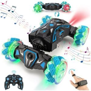 2nd Hand Nitro RC Cars Gesture Sensing Remote Control Stunt Car with 360 Rotating 4WD and 2.4Ghz Hand Control for Kids