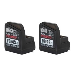 GoolRC Flysky FGr4S V2 2.4GHz 4CH AFHDS 3 Receiver for RC Jet Boat Pro Boat Compatible with Flysky Noble NB4 NB4+ NB4 Pro PL18 Transmitter