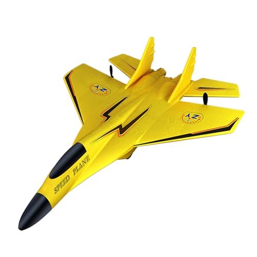 PUSLAKO Rad Jet RC Plane 2.4GHz 2 Channel Remote Control Airplane with GYRO for Kids and Beginners
