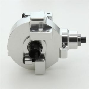 HSP Aluminum Front Wave Box Gearbox Assembly RC Upgraded Parts for 94123 94107 94170 94108 94111 94118 RC Cars Silver
