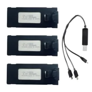 VBILUM RC NiMH Battery Charging Guide for 3.7V 1800mAh Rechargeable Drone Batteries Compatible with E88 E88PRO E99 E99PRO E525 P5 PRO P15 P15PRO LS-S1S V88 Drones