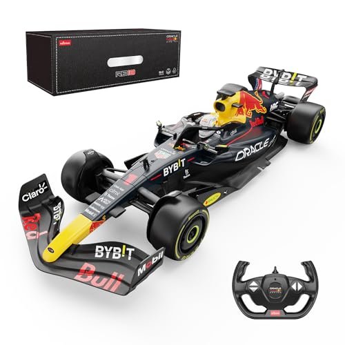 RASTAR 1/12 Scale Red Bull RC Car Body F1 RB18 Remote Control Model Officially Licensed 2 4Ghz