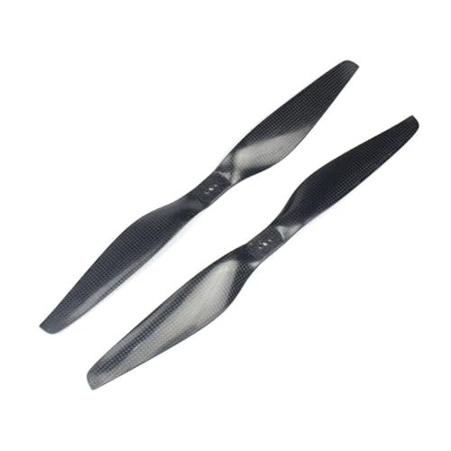 4 Pack 16x5.5 Inch Carbon Fiber T Style Propeller Set for Multi Rotor Drones 2 CW and 2 CCW