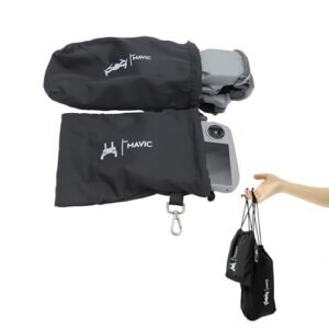 ZWLLKJGS Protective Aircraft Sleeve for DJI Mini 3 Pro 4 Pro 3 Air 3s Neo RC RC 2 Remote Controller Storage Bag Featuring RC 135 Aircraft Pictures Design