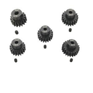 ADORLY 32P 5mm Pinion Gear Set 17T 18T 19T 20T 21T Compatible with Big W RC Helicopter and Arrma Models