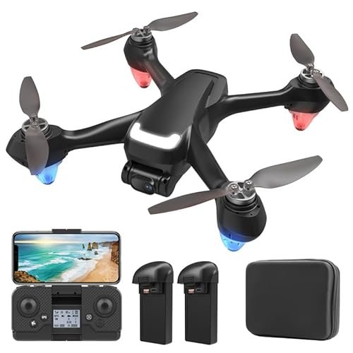 Bingchat FREEforEXCHANGE Elder 40 RC Plane GPS Drone with 1080P HD Camera Long Flight Time Follow Me Function