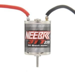 NEEBRC RC Motor, Small Motor 370 31T Brushed Motor for RC Car Motor Traxxas Slash AXIAL SCX24 Tamiya C24 MN HSP 1/18 1/24 Crawler Car Upgrade Parts