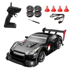 Hylukon Best RTR RC Truck Under 200 2.4GHz 1:16 Scale High Speed 30km/h 4WD Remote Control Drift Car With Lights