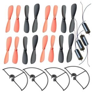 16pcs Propeller Props with 4pcs Protector and 4pcs 716 Hollow Cup Motor for Used RC Boats Craigslist