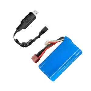 BEZGAR 7.4V 2000mAh Battery for TX124 RC Boat Cheap RC Boat Hull