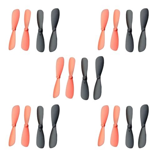 RC Aircraft Counter Rotating Props Mini Propeller Blades 20 Pack for UAV Quadcopter 1.81in Length 0.03in Axial Aperture
