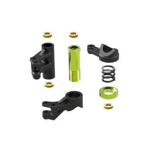 AMORIL Aluminium Steering Servo Saver Set 1/10 RC Car Complete for RZ001G A Part Number R11030 Perfect for RC Willey Draper Number Enthusiasts