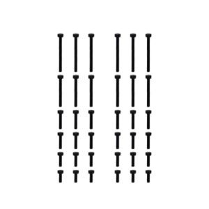AMORIL Cap Head Hex Screw M3 8mm to 30mm for RC Brushless Truck Mini 1/10 RZ001G A R11102 Compatible with 14mm Hex RC Tires