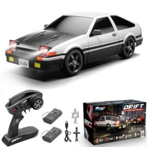 TOMY RC Drift Supra MK5 1:12 Scale High Speed Remote Control Car with Gyroscope 4WD Racing Vehicle 2 Rechargeable Batteries