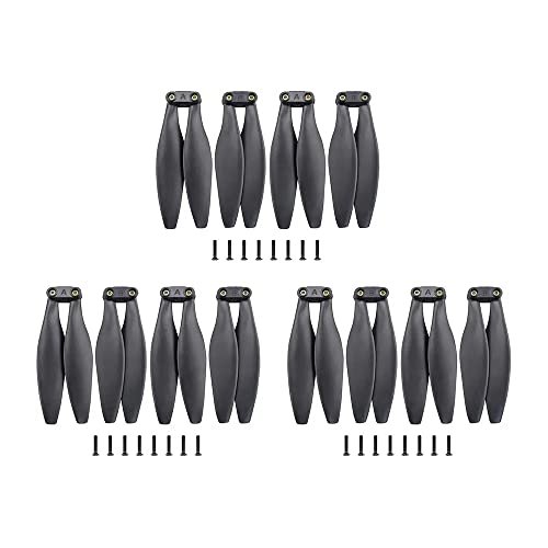 HS720 HS720E RC Plane Folding Wings 12PCS Propeller Set with 24PCS Screws for Aerial Photography Brushless Drone