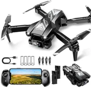 X29 FPV Camera Kit for RC Plane 1080P HD Foldable Drone with Stable Altitude Hold Gestures Selfie Waypoint Fly Auto Follow 3D Flip One Key Start 3 Speeds 2 Batteries