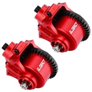 GLOBACT Steel Gear Transmission Module Set 37T Main Gear for 1/10 RC Rock Crawler Parts ARRMA Vorteks Granite Big Rock Senton Kraton Outcast Upgrade