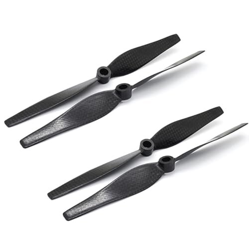 DJI Compatible 4pcs 8x6 Inch Carbon Fiber Propeller Set 8060 10mm Shaft 2X CW 2X CCW for Multirotors