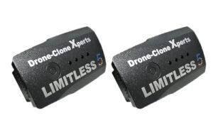 Drone-Clone Xperts Battery for X Pro Limitless 5 Drone - 11.4V 3000mAh Intelligent Battery - Provides 30mins Long Flight Time - Spare Battery Equipped with LED Power Status Lights (2)