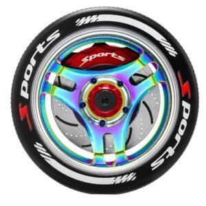 GOUPRC Upgrade Metal Steering Wheel Control RC Car Remote for SANWA MT4 MT5 M12 M17 Flysky NB4 WFLY X9 Series