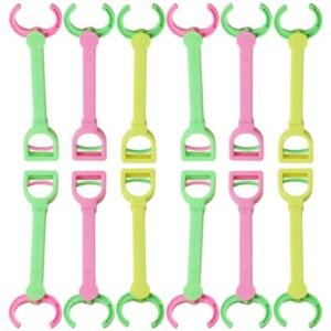 Toyvian 20pcs Mini Robotic Grabber Toys Interactive Fun Learning Tool for Kids