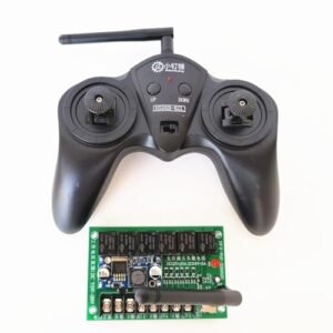 Makerbuying 6 Channel 2.4G Ultra High Power 7.4V 30V 20A Wireless Remote Control Receiver Set for RC Car Tank