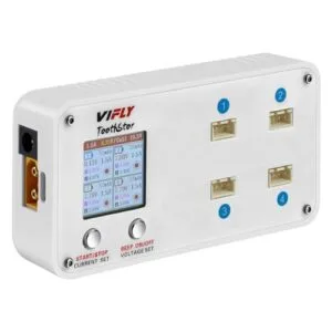 VIFLY ToothStor 4 Port 2S LiPo Balance Charger with Storage Mode The Best RC Car Lipo Charger