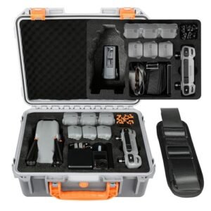 DJI Air 3S Air 3 PVC RC Plane Storage Hard Case Waterproof Protective Carrying Bag for Fly More Combo Accessories