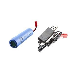 BEZGAR RC Boat 3.7V 1200mAh Battery USB Charging Cable Original Spare Part