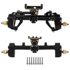 New Bright Polaris RC Heavy Duty Brass Metal Portal Axles for SCX24 Crawler Upgrade Parts