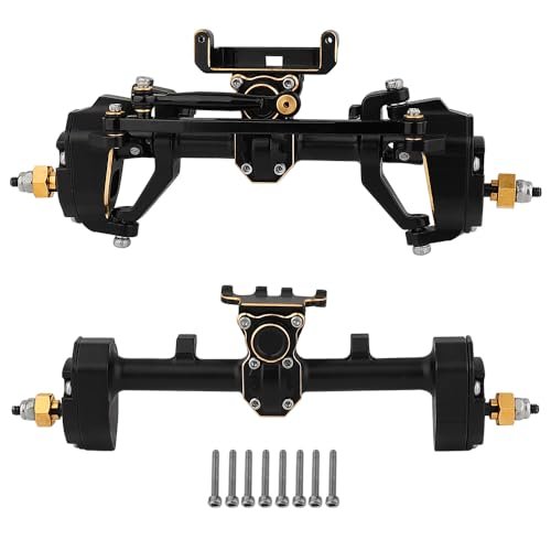 New Bright Polaris RC Heavy Duty Brass Metal Portal Axles for SCX24 Crawler Upgrade Parts
