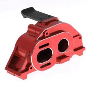 VERBANA 1/8 RC Car Aluminum Alloy Fised Motor Mount ARA311169 ARA311192 Kit Replacement for Arrma-Moja-ve 1/8 RC Car Upgrade Accessories Part (Color : Red)