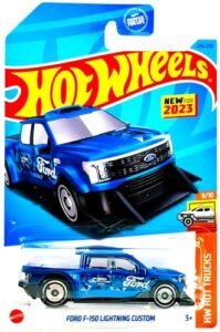 Hot Wheels Truck RC Ford F 150 Lightning Custom Blue Collectible Model 226 250 2023